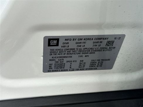 Certified 2022 Buick Encore Preferred w/ Safety Package image 34