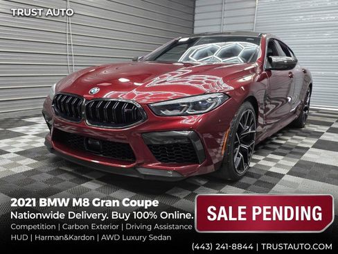 Used 2021 BMW M8 Gran Coupe xDrive w/ Competition Package AWD/4WD image 1