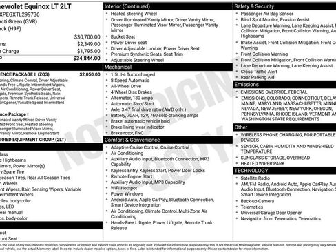 New 2026 Chevrolet Equinox LT w/ Convenience Package II image 28