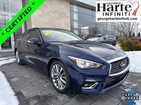Certified 2022 INFINITI Q50 Luxe w/ Cargo Package image 1