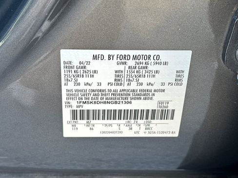 Used 2022 Ford Explorer XLT w/ Class IV Trailer Tow Package image 35