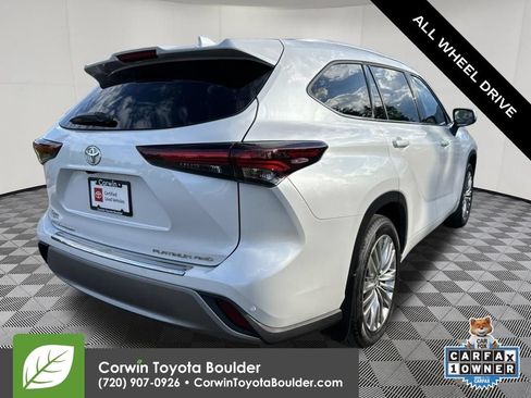 Certified 2026 Toyota Highlander Platinum AWD/4WD image 8