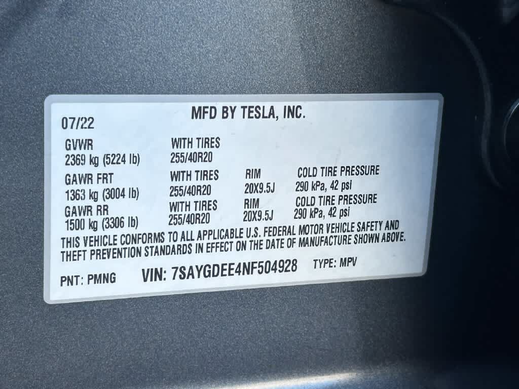Used 2022 Tesla Model Y Long Range AWD/4WD image 21