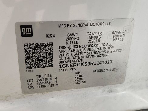 Used 2024 Chevrolet Traverse LT w/ Enhanced Driving Package FWD image 35