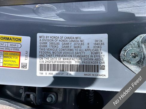 Used 2025 Honda Civic Sport image 30