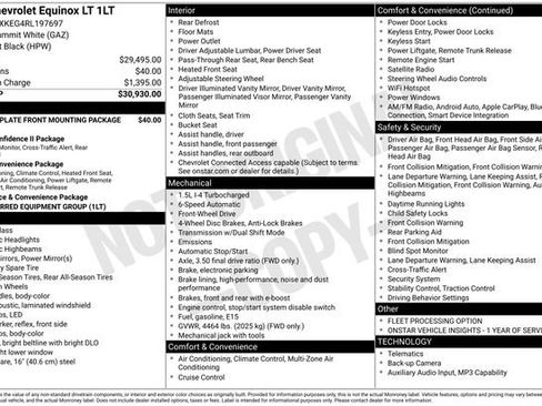Used 2024 Chevrolet Equinox LT FWD image 31