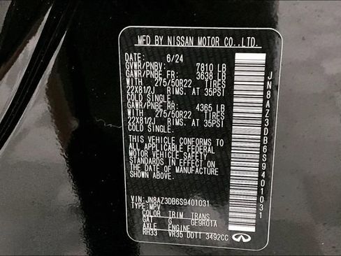 Used 2025 INFINITI QX80 Sensory AWD/4WD image 41