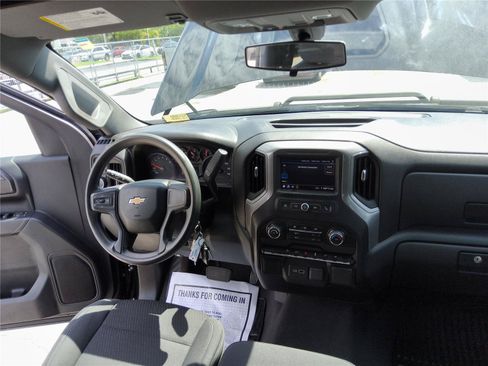 Used 2021 Chevrolet Silverado 1500 Custom w/ LPO, Dark Essentials Package RWD image 26