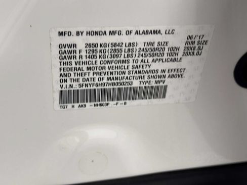 Used 2017 Honda Pilot Touring image 16
