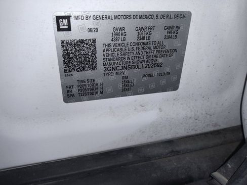 Used 2020 Chevrolet Trax LS w/ Tint and Cruise Package AWD/4WD image 33