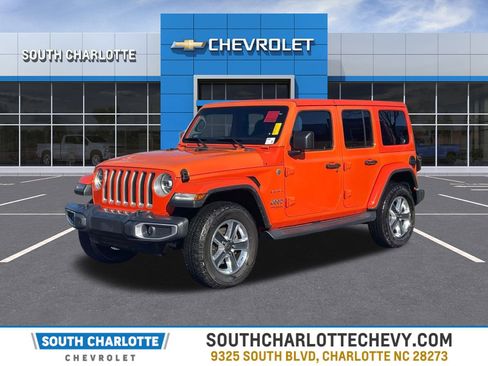 Used 2019 Jeep Wrangler Unlimited Sahara image 1