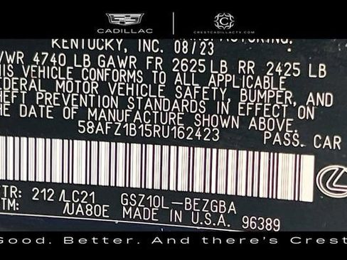 Used 2024 Lexus ES 350 Ultra Luxury w/ Accessory Package (Z2) image 32