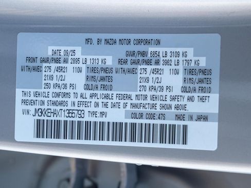 Used 2026 MAZDA CX-90 Plug-In Hybrid w/ Premium Plus AWD/4WD image 36