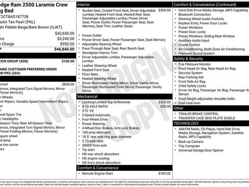 Used 2010 Dodge Ram 2500 Truck Laramie w/ Protection Group AWD/4WD image 41