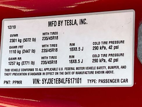 Used 2020 Tesla Model 3 Long Range AWD/4WD image 31