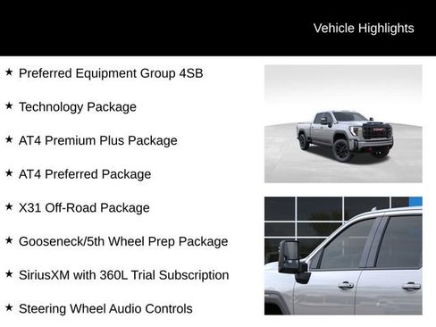 New 2026 GMC Sierra 2500 AT4 w/ AT4 Premium Plus Package AWD/4WD image 8