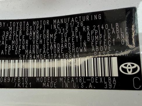 Used 2026 Toyota Corolla LE w/ LE Premium Package FWD image 25