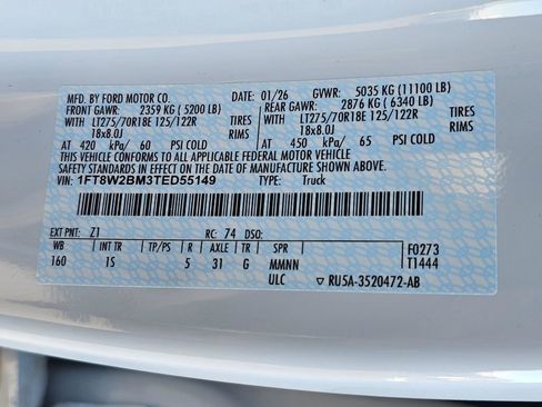New 2026 Ford F250 XL w/ STX Appearance Package AWD/4WD image 30