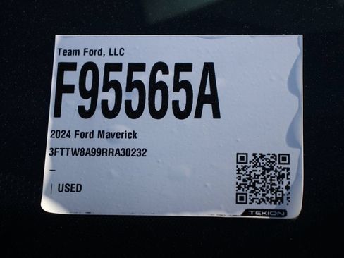 Certified 2024 Ford Maverick XL FWD image 30