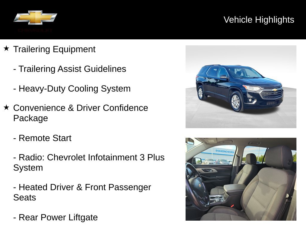 Used 2021 Chevrolet Traverse LT FWD image 19