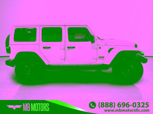 Used 2021 Jeep Wrangler Unlimited Sahara AWD/4WD image 5