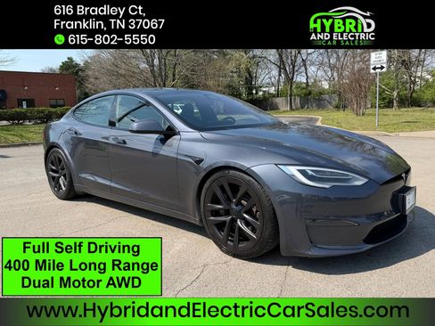 Used 2021 Tesla Model S Long Range image 1