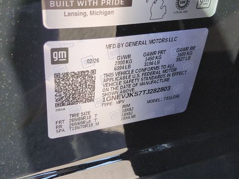 New 2026 Chevrolet Traverse Z71 image 26