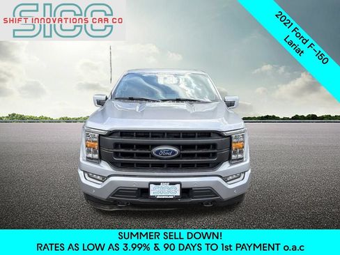 Used 2021 Ford F150 Lariat AWD/4WD image 2