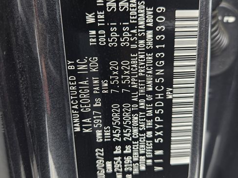 Used 2022 Kia Telluride SX w/ SX Prestige Package AWD/4WD image 31