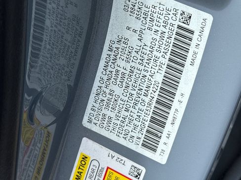Certified 2024 Honda Civic Si image 12