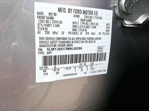 Used 2021 Lincoln Aviator Grand Touring w/ Equipment Group 302A image 33