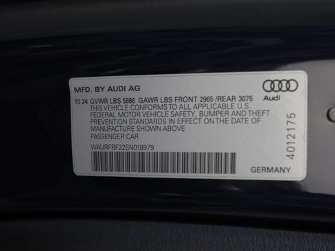 Used 2025 Audi S7 Premium Plus w/ S Sport Package AWD/4WD image 25