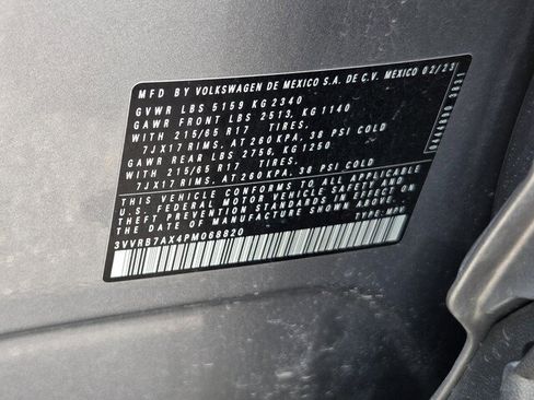 Certified 2023 Volkswagen Tiguan S FWD image 31