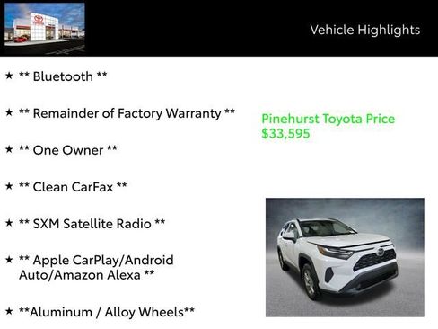 Used 2025 Toyota RAV4 XLE w/ Convenience Package image 7
