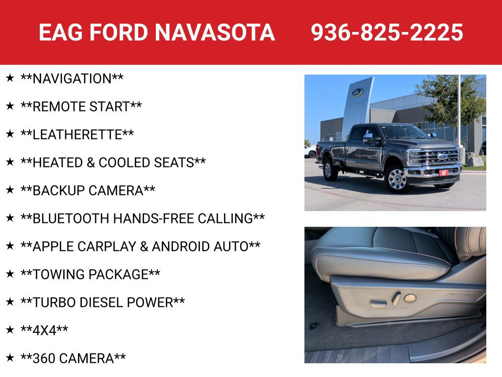 New 2026 Ford F350 Lariat w/ Lariat Premium Package AWD/4WD image 4