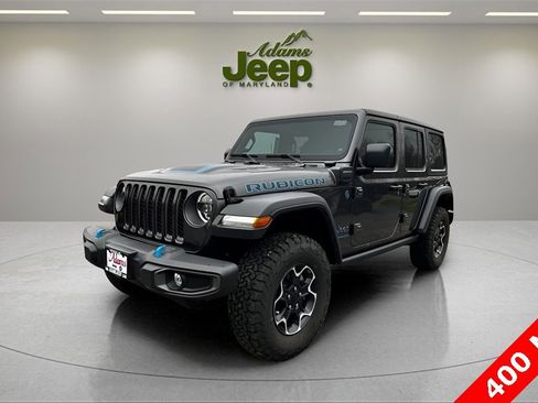 Used 2023 Jeep Wrangler Unlimited Rubicon 4xe image 1