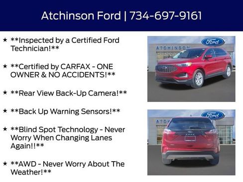 Used 2024 Ford Edge SEL w/ Convenience Package image 4