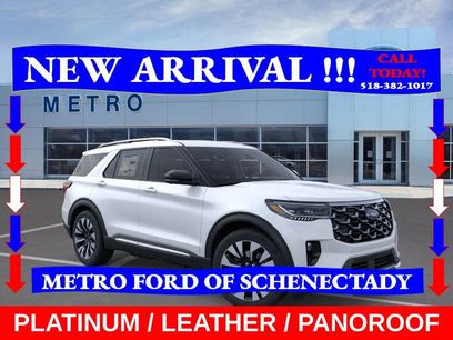 New 2026 Ford Explorer Platinum w/ LUX Leather Package