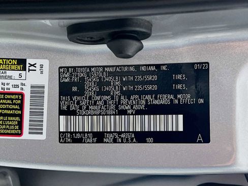 Used 2023 Toyota Highlander Limited AWD/4WD image 34