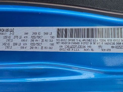 Used 2015 Jeep Wrangler Unlimited Sport w/ Quick Order Package 24S image 28