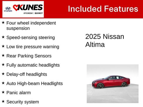 Used 2025 Nissan Altima 2.5 SR FWD image 3