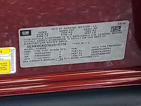 Used 2016 Buick Enclave Premium w/ Experience Buick Package image 50