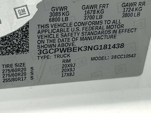Used 2022 Chevrolet Silverado 1500 Custom w/ Safety Confidence Package RWD image 18