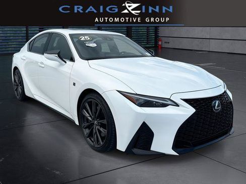 Certified 2025 Lexus IS 350 F Sport w/ Accessory Package RWD image 1