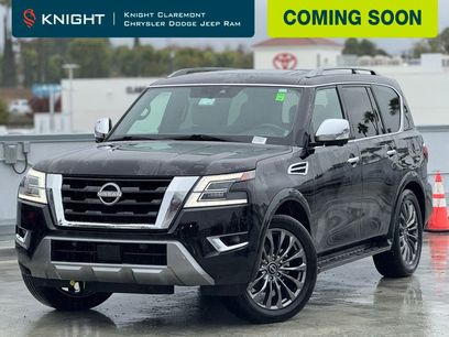 Used 2023 Nissan Armada Platinum w/ Captain's Chairs Package