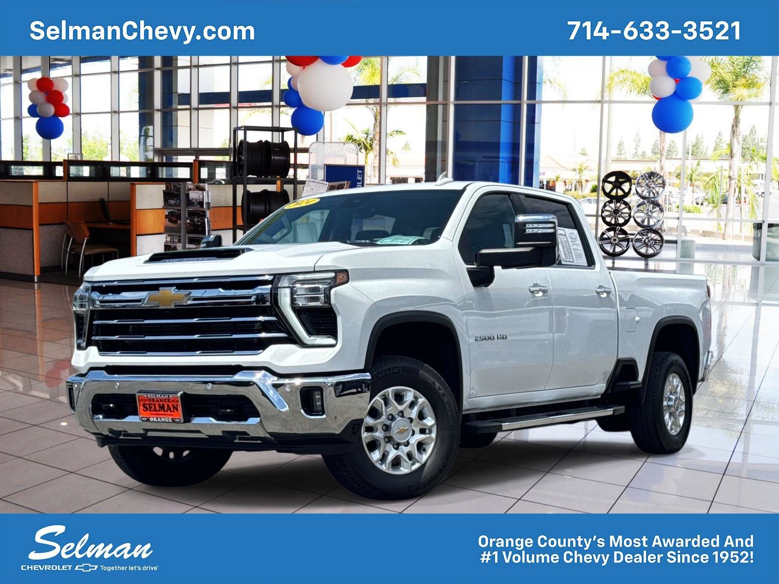 Used 2024 Chevrolet Silverado 2500 LTZ w/ LTZ Convenience Package AWD/4WD image 1