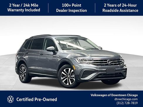 Certified 2023 Volkswagen Tiguan S w/ Driver Assistance Package FWD image 1