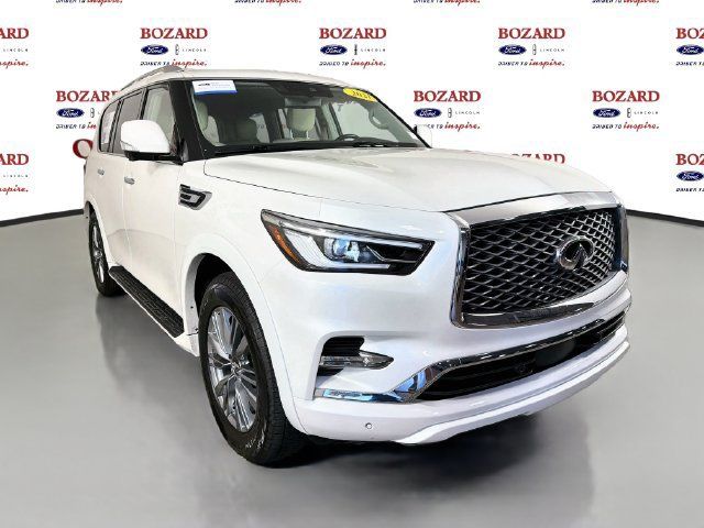 Used 2021 INFINITI QX80 Luxe w/ All-Season Package RWD image 1