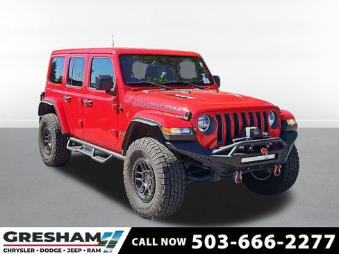 Used 2021 Jeep Wrangler Unlimited Rubicon w/ Xtreme Recon 35" Tire Package AWD/4WD image 1