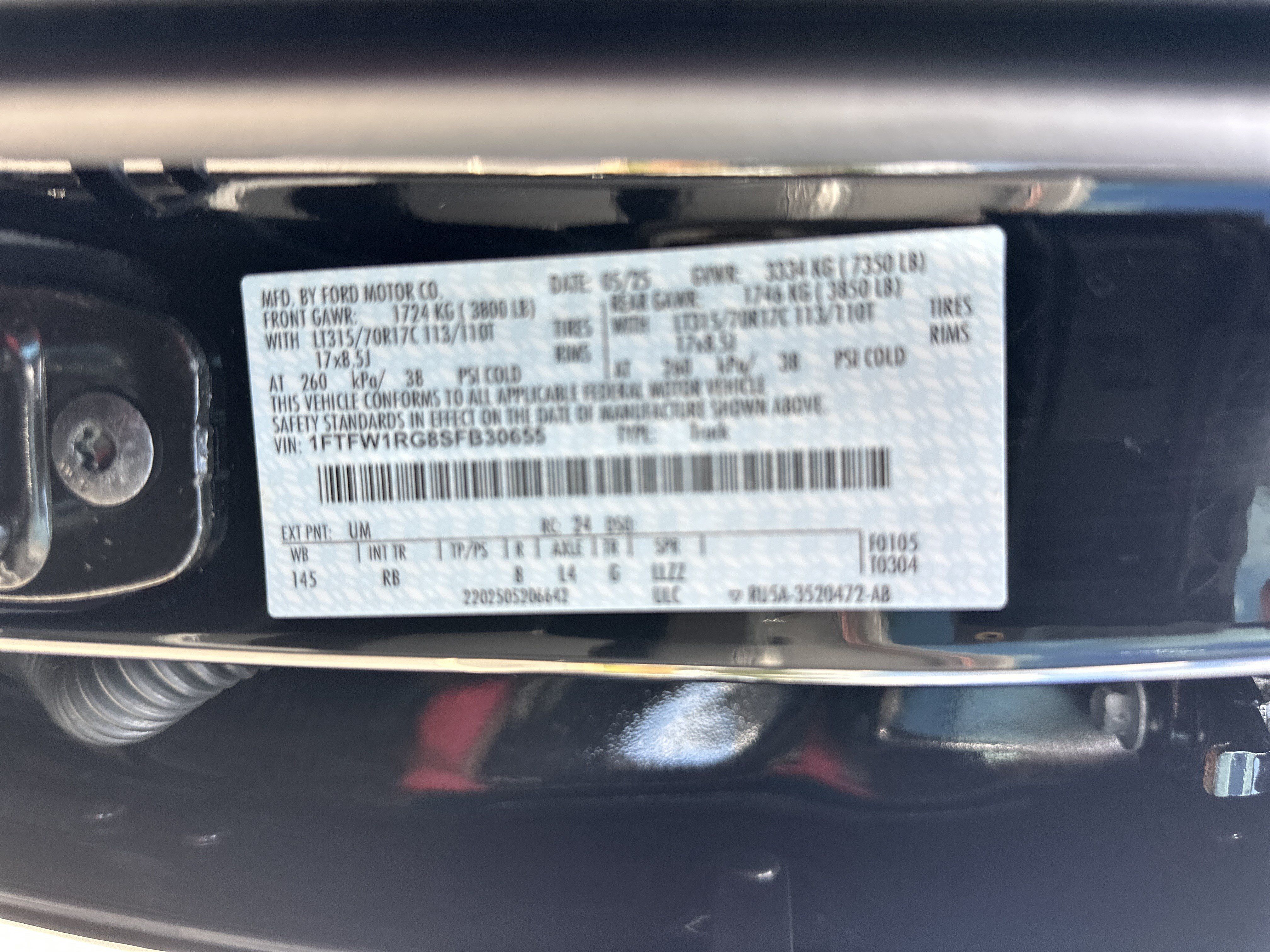 Used 2025 Ford F150 Raptor AWD/4WD image 33